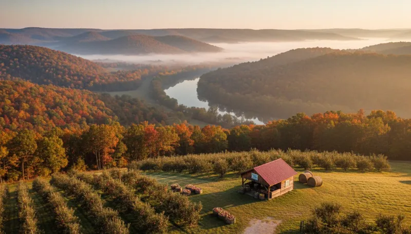 Arkansas farm country. Backdrop for the Farm Country Hubs Arkansas directory