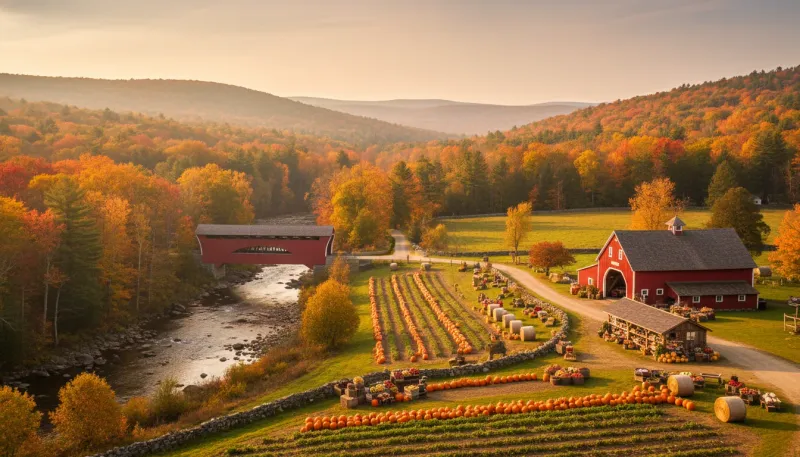 Connecticut farm country. Backdrop for the Farm Country Hubs Connecticut directory