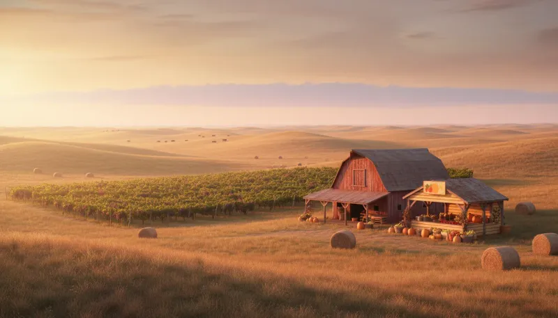 Nebraska farm country. Backdrop for the Farm Country Hubs Nebraska directory