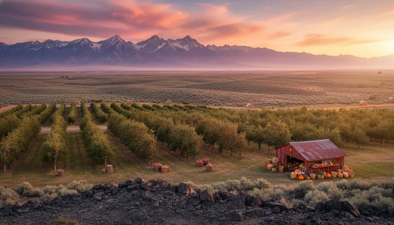 Nevada farm country. Backdrop for the Farm Country Hubs Nevada directory