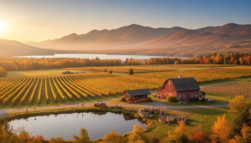 New York farm country. Backdrop for the Farm Country Hubs New York directory
