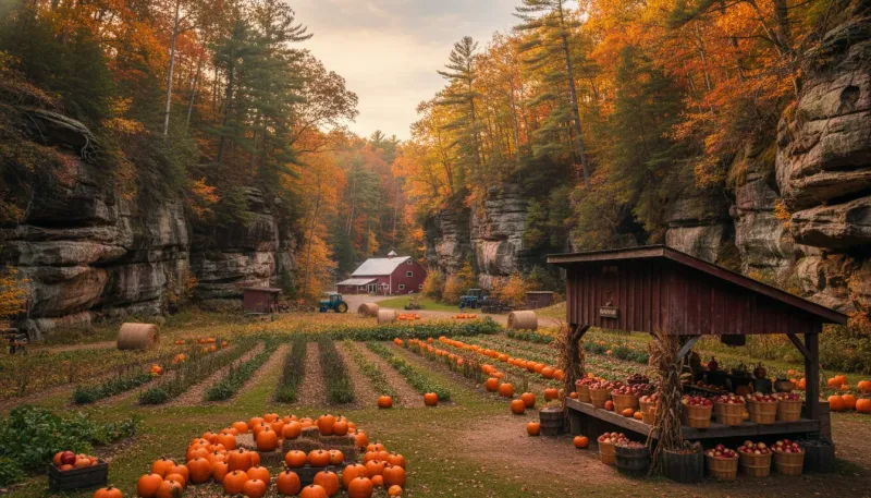 Ohio farm country. Backdrop for the Farm Country Hubs Ohio directory