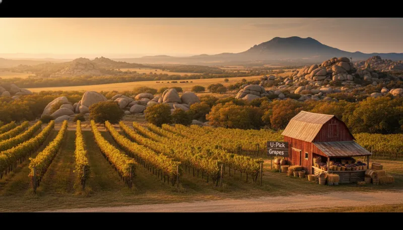 Oklahoma farm country. Backdrop for the Farm Country Hubs Oklahoma directory