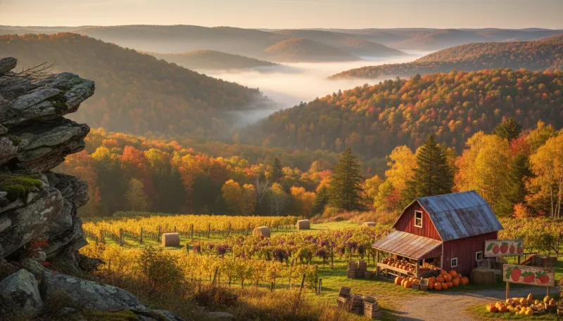 Pennsylvania farm country. Backdrop for the Farm Country Hubs Pennsylvania directory
