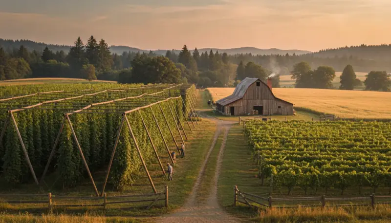Farm-to-Glass Brewing: Breweries Growing Their Own Ingredients