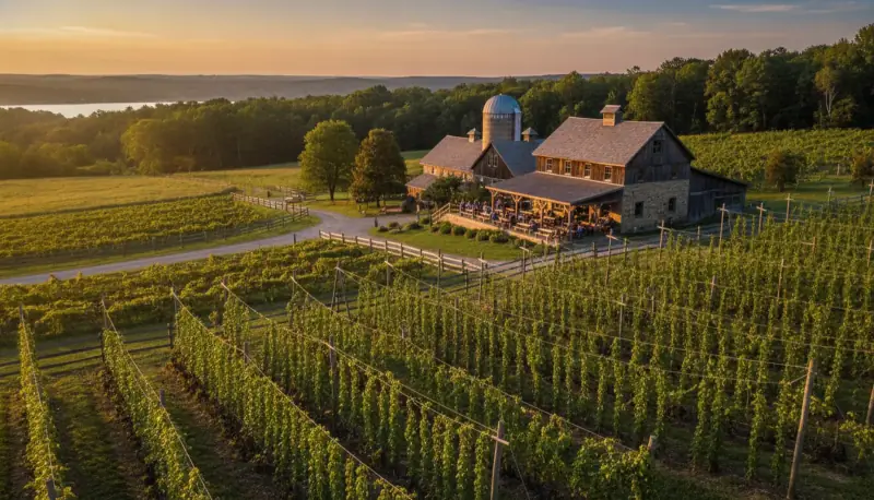 Farmhouse Brewery Taprooms: A Rising Agritourism Draw for Farm Visitors