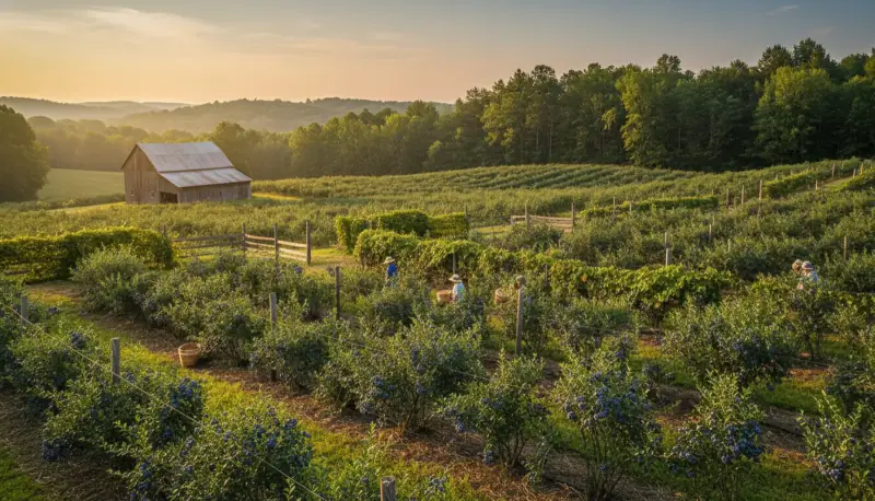 U-Pick Blueberry Farms: A Guide to Picking Season by State