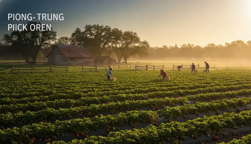 U-Pick Strawberry Farms: Peak Season Guide for Families
