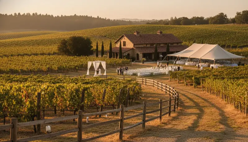 Vineyard Wedding Venues: Planning Your Wine Country Wedding